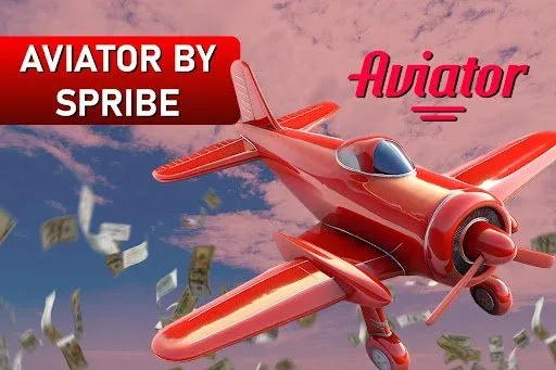 Spribe Aviator crash game interface featuring red plane multiplier flight